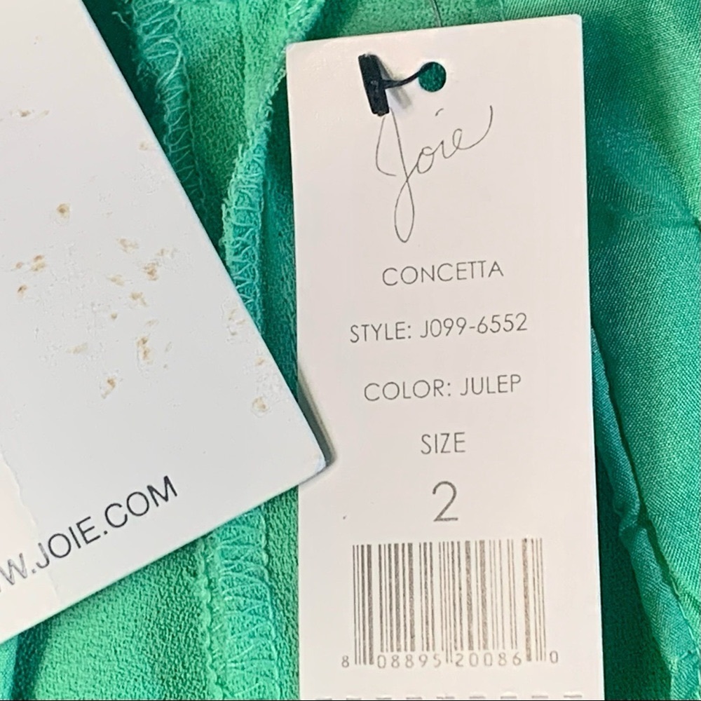 NWT JOIE Concetta' Belted Cuff Shorts - Picture 9 of 10